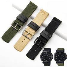For Casio PRG-600YB PRW-6600 PRG-650 Canvas Nylon Watch Strap 24mm Quick Release
