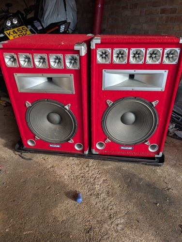 Sound lab speakers - sound, 15"