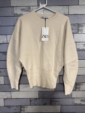 Ladies Cream Jumper By Zara