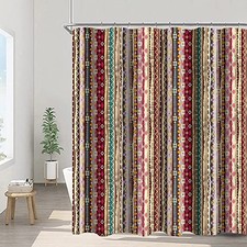 Bohemian Striped Shower
