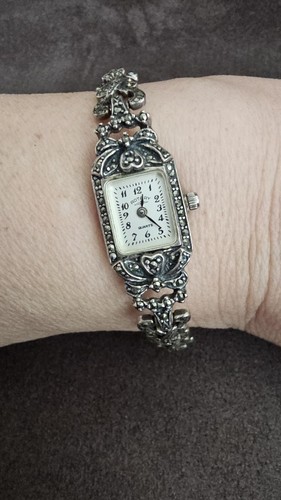 Silver 925 and - , marcasite