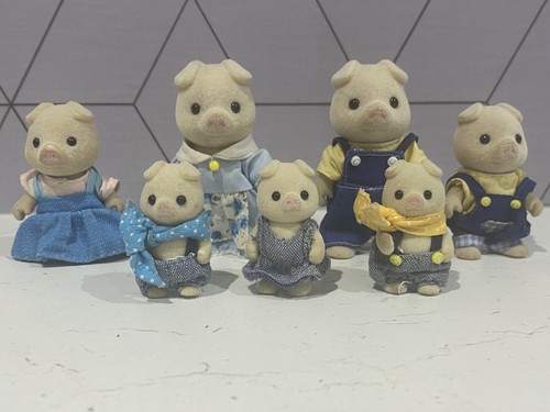 Sylvanian families grunt pig - sylvanian,
