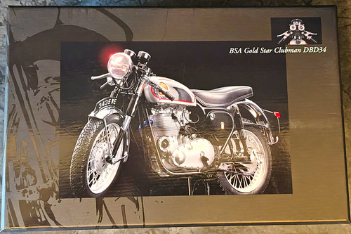 Minichamps bsa gold - bsa, star