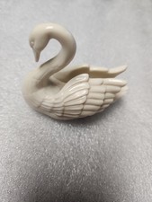 Lenox Swan Porcelain Place Card Holder  Collectibl Wedding Cake Topper Handcraft