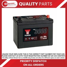 Yuasa YBX3030 12V 72Ah 630A