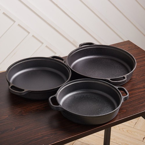 Cast iron camping frying grill - cast,
