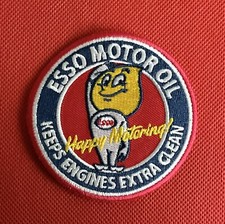 Embroidered ESSO Motor Oil
