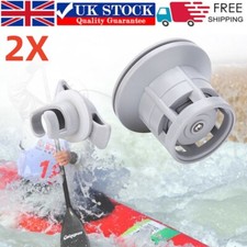 2pcs Durable Air Valve For Inflatable Boat Tender Raft Dinghy Kayak Canoe UK