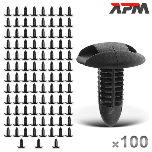 100x fastening clips trunk - 100x,