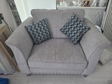Two Seater And Cuddle Chair