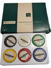 Reeves Tempera Blocks Set No 16 Made in England Assorted Colours