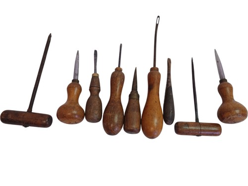 Vintage leatherworking tools - vintage,