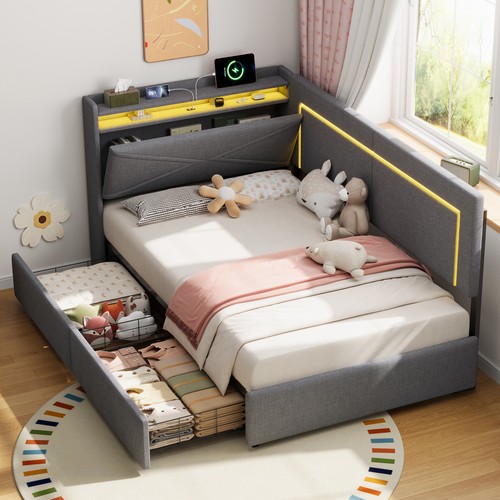 3ft single daybed with two - 3ft,