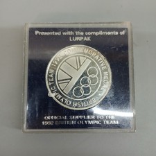 British Olympic Team Collectable 1992 Medal Britain Commemorative -CP