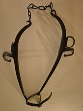 Antique Cast Iron Horse Hames