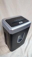 READ DESCRIPTION! Bonsaii c169-b 14-Sheet Cross Cut Paper Shredder with Bin