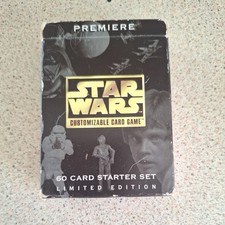 1995 Star Wars CCG Premiere LIMITED EDITION Starter Deck 60 Cards Complete