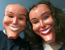 FEMALE MALE PURGE MASK (PACK OF 2) HALLOWEEN MOVIE MASK FANCY DRESS COSTUME