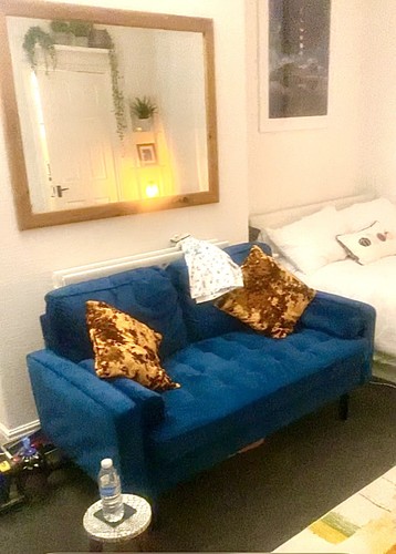 Luxury velvet sofa seater - velvet,