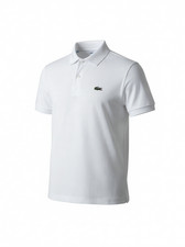 Lacoste White Logo Boys Polo