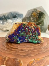 Azurite malachite specimen - azurite,