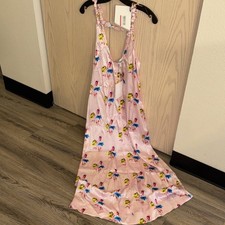 BRAND NEW Ganni satin midi