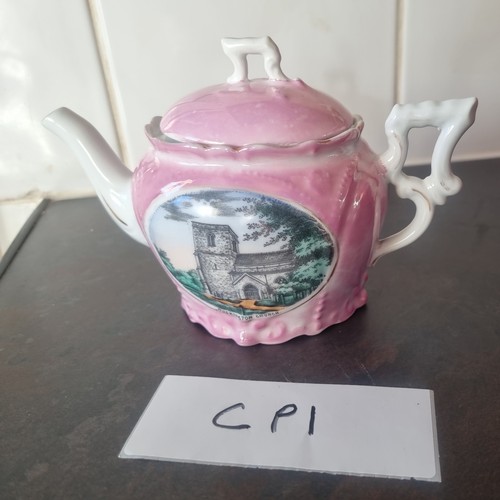 Victorian lustreware pink - a,