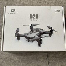 DEERC Mini Drone RC Helicopter Remote Control Camera Flying