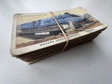 Train Cigarette Cards Vintage