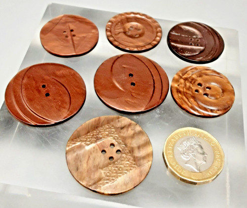 Vintage brown copper - 7, /