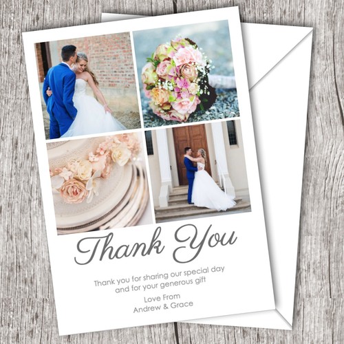 Photo wedding thank you - you, cards