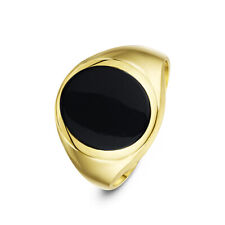 Men's Onyx Stone Oval-Shaped
