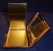 Gold Tone Metal Rectangular