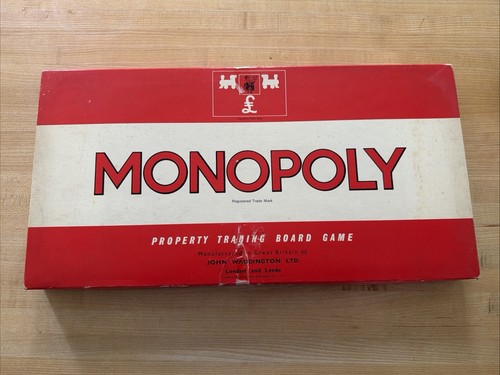 Vtg 1961 british monopoly - 1961,