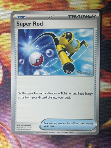 Super rod scarlet violet - scarlet, base