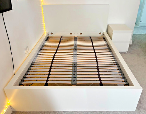 Ikea malm white double - ikea,