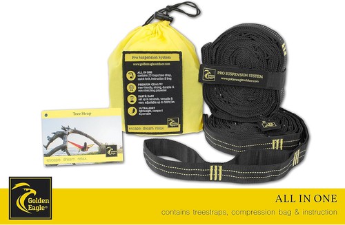 Golden eagle hammock - eagle, straps