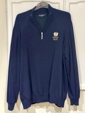Bedfordshire Golf Club Glenmuir 1891 Mens sweater fully lined Size XXL Navy Blue