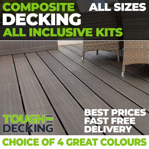 Composite decking complete kit - complete,