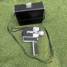 Super Vintage Sankyo Super CM 300 Cine Camera Japan Super 8 Loaded Film Untested