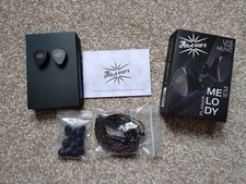 Kiwi Ears Melody 12mm Planar Driver In-Ear Monitor Black Headphones