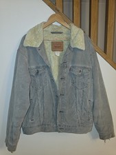 Levi's Grey Corduroy Sherpa