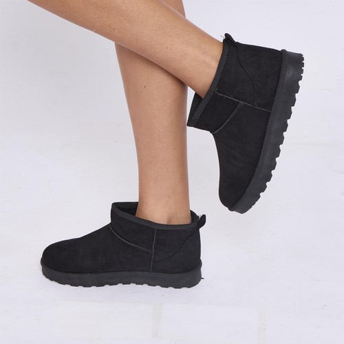 Womens mini ankle - boots, warm