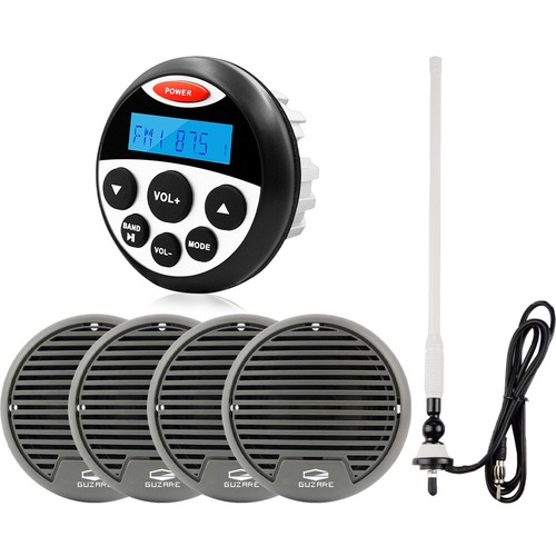 Marine waterproof stereo radio - marine,