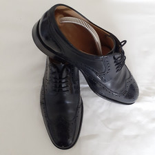 LOAKE Men's Black Leather