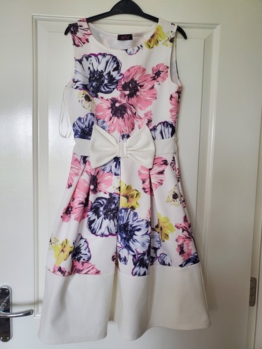 Evita dress size white with - 10,