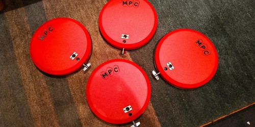 Synth drum machine pads - m.p.c.,