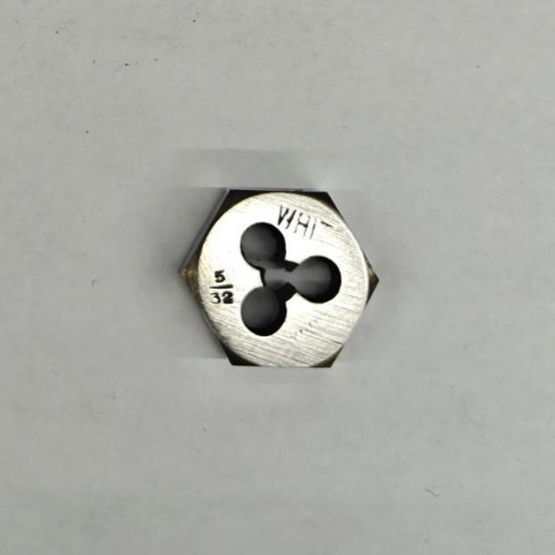 Bsw hex die 0 71 - 5/32"-32,