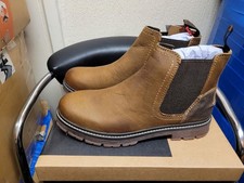 Wrangler Rex Mid Men's Chelsea Boots In Chestnut ( GRADE B )