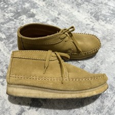 Clarks Originals Mustard Weaver Suede Leather Shoes Low Boots Women’s UK 5 /EU38